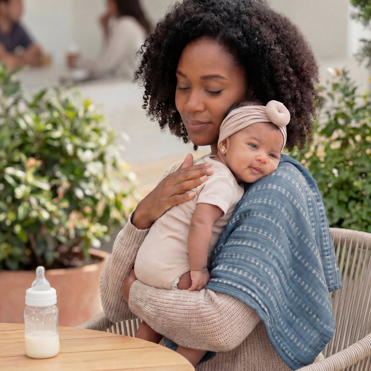 aden + anais Muslin Swaddle Blankets (4-Pack) thumbnail 5