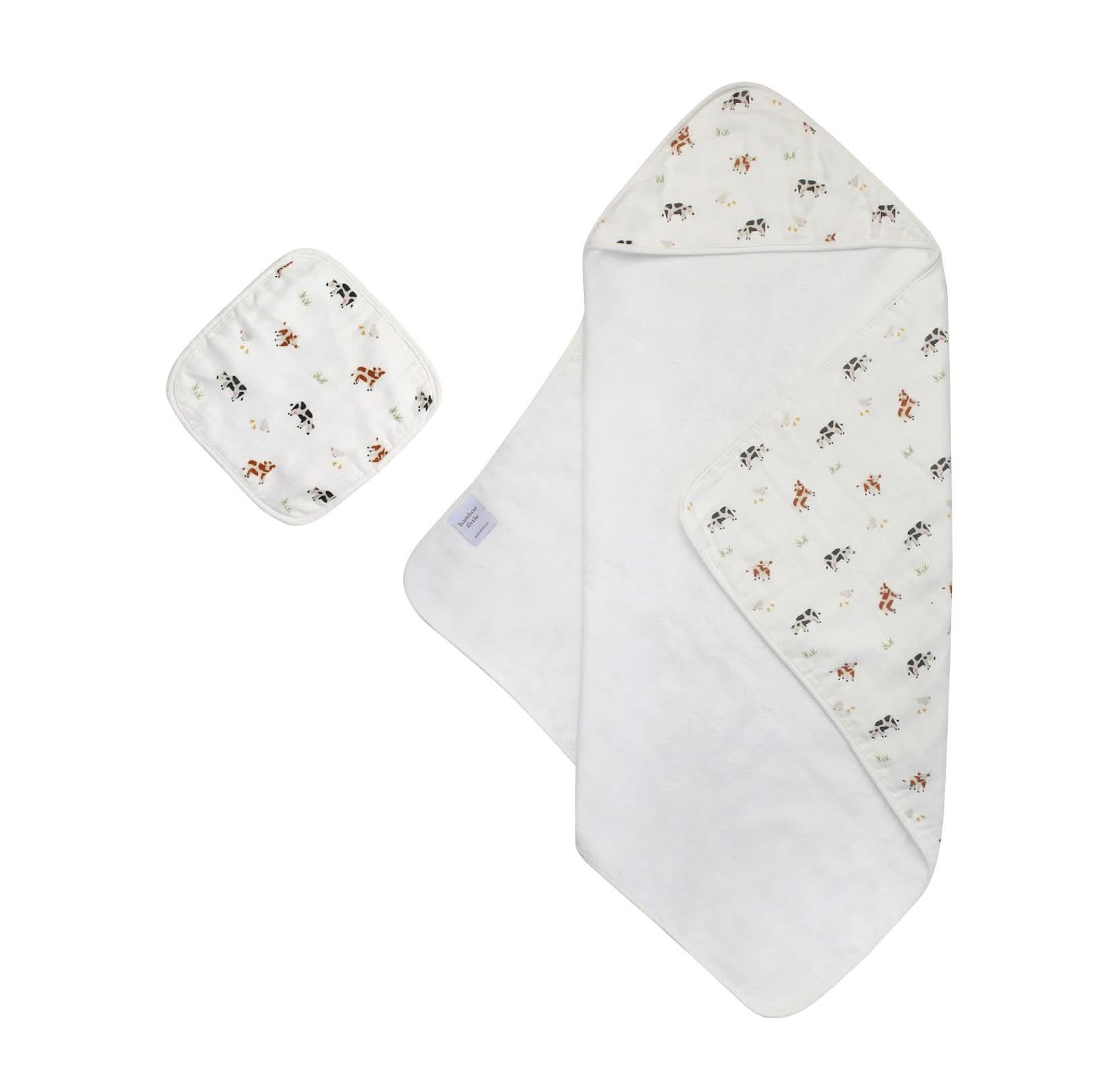 Bamboo Little Hooded Baby Towel (2-Pack) thumbnail 4