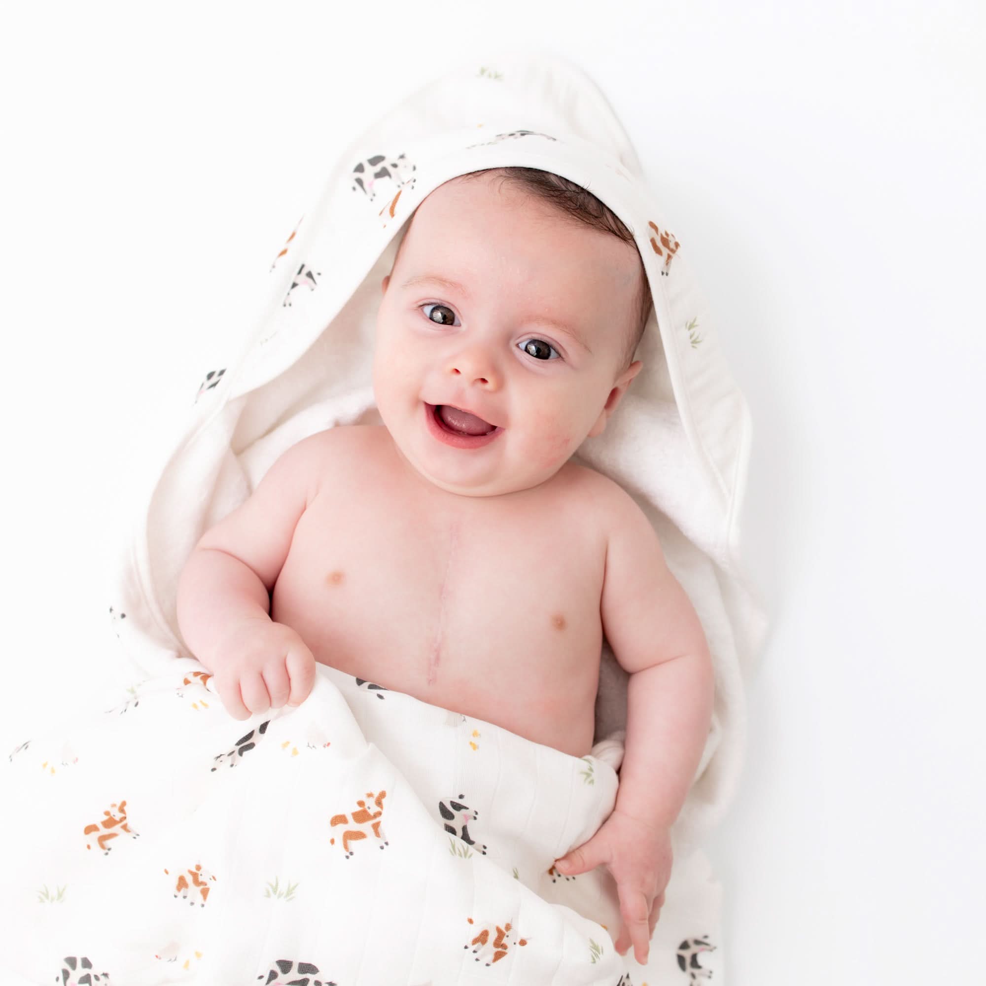Bamboo Little Hooded Baby Towel (2-Pack) thumbnail 5