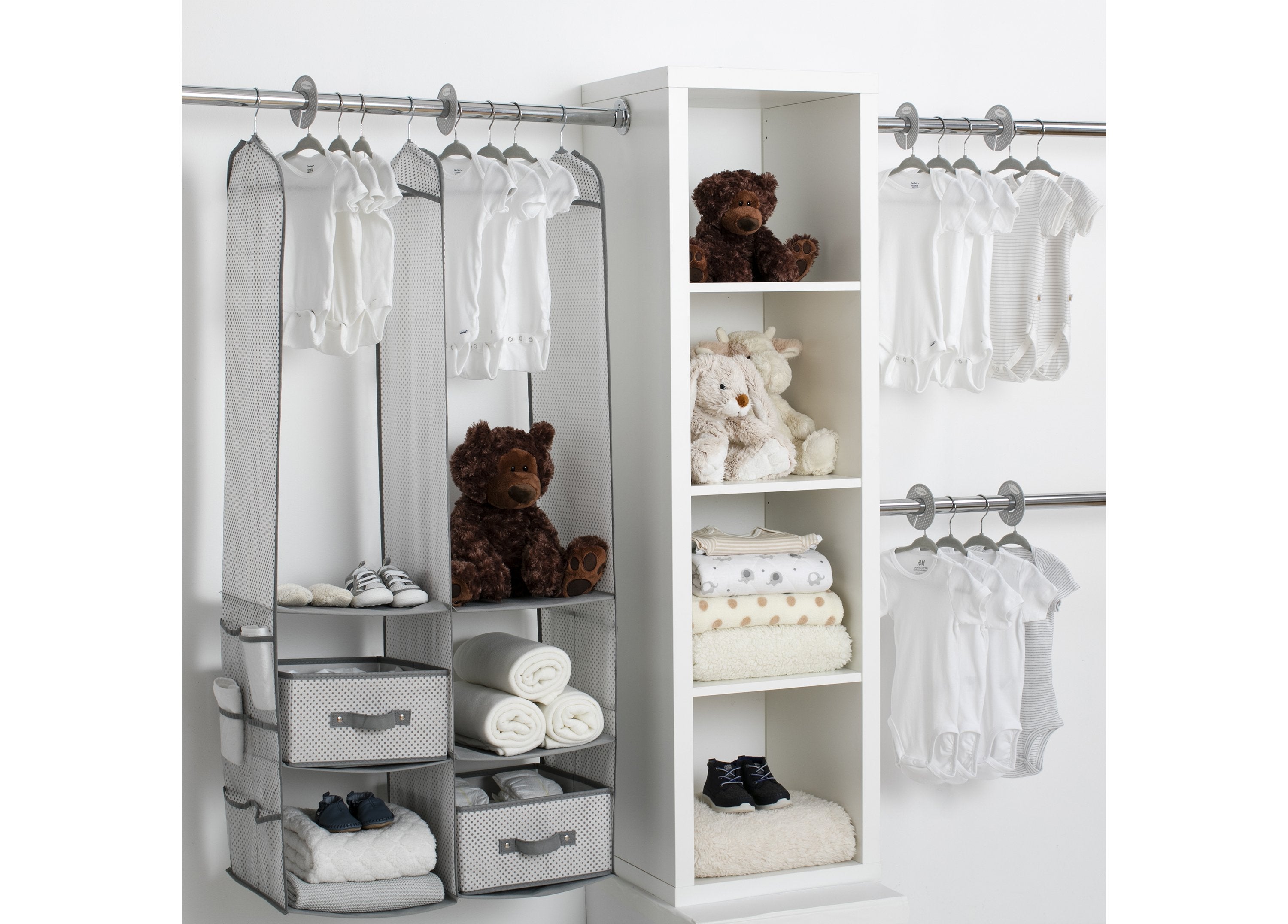 Delta Children Nursery Closet Storage Set (24 Pieces) thumbnail 6