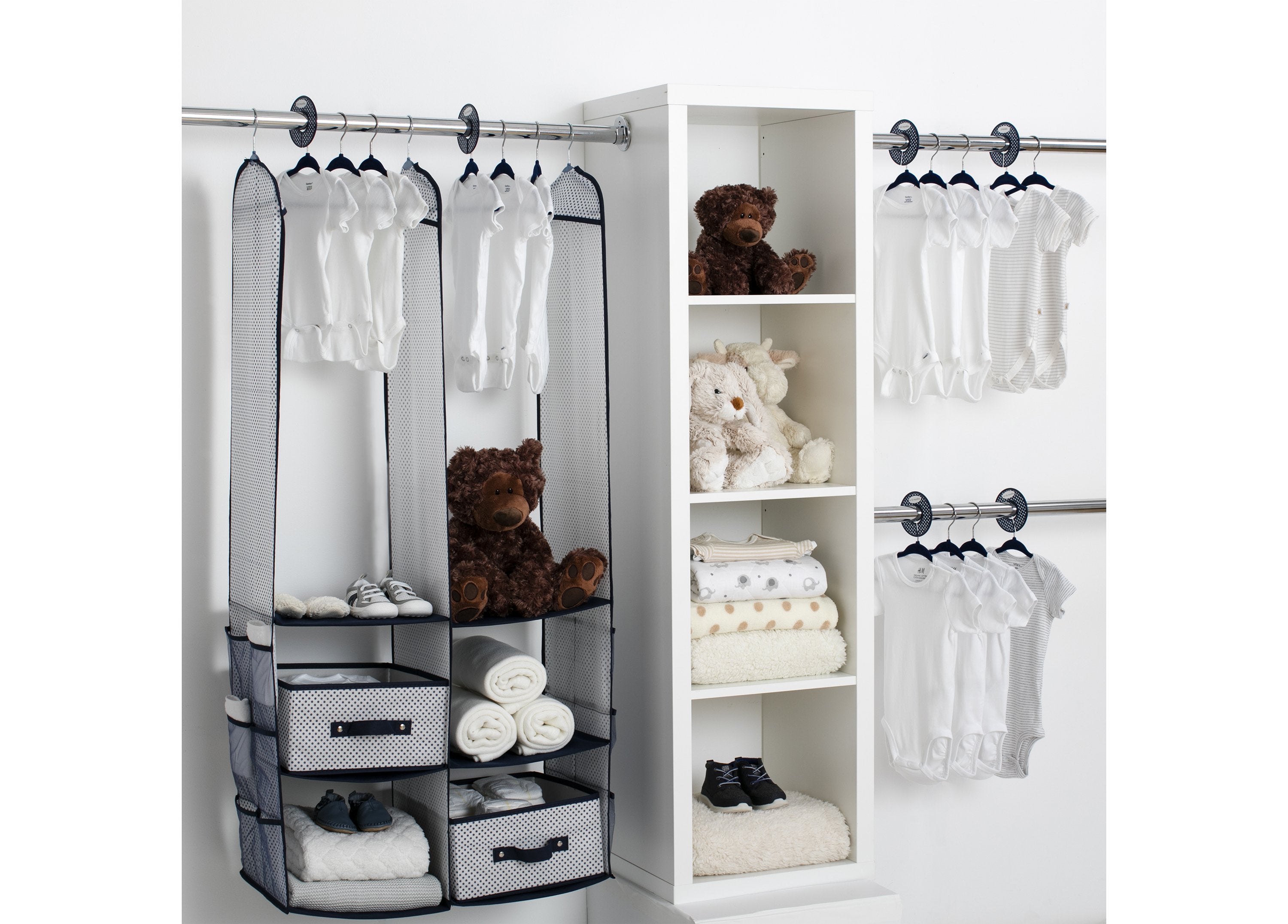 Delta Children Nursery Closet Storage Set (24 Pieces) thumbnail 2