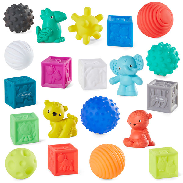 Infantino Go GaGa Balls, Blocks & Buddies Set