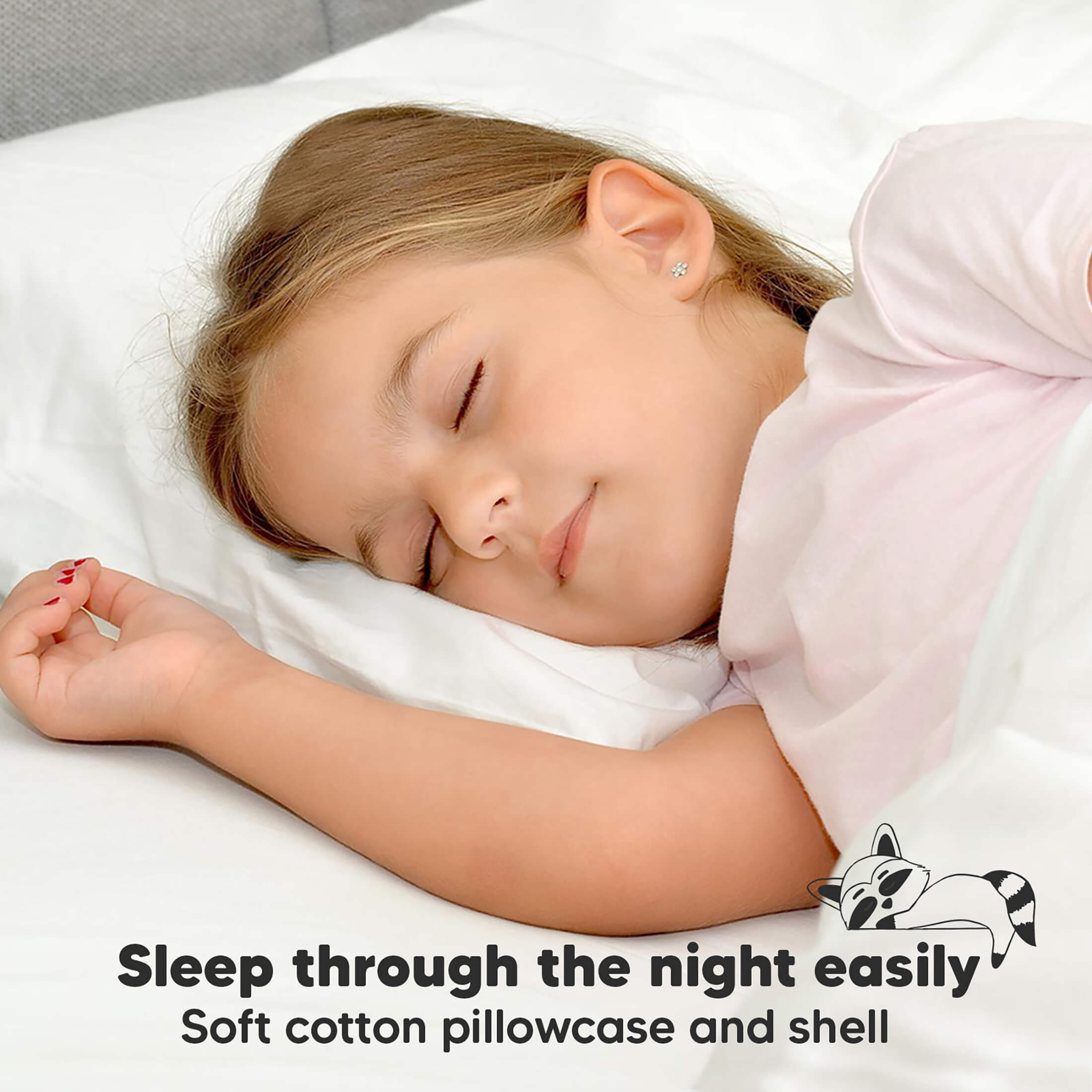 KeaBabies Toddler Pillow with Pillowcase thumbnail 2