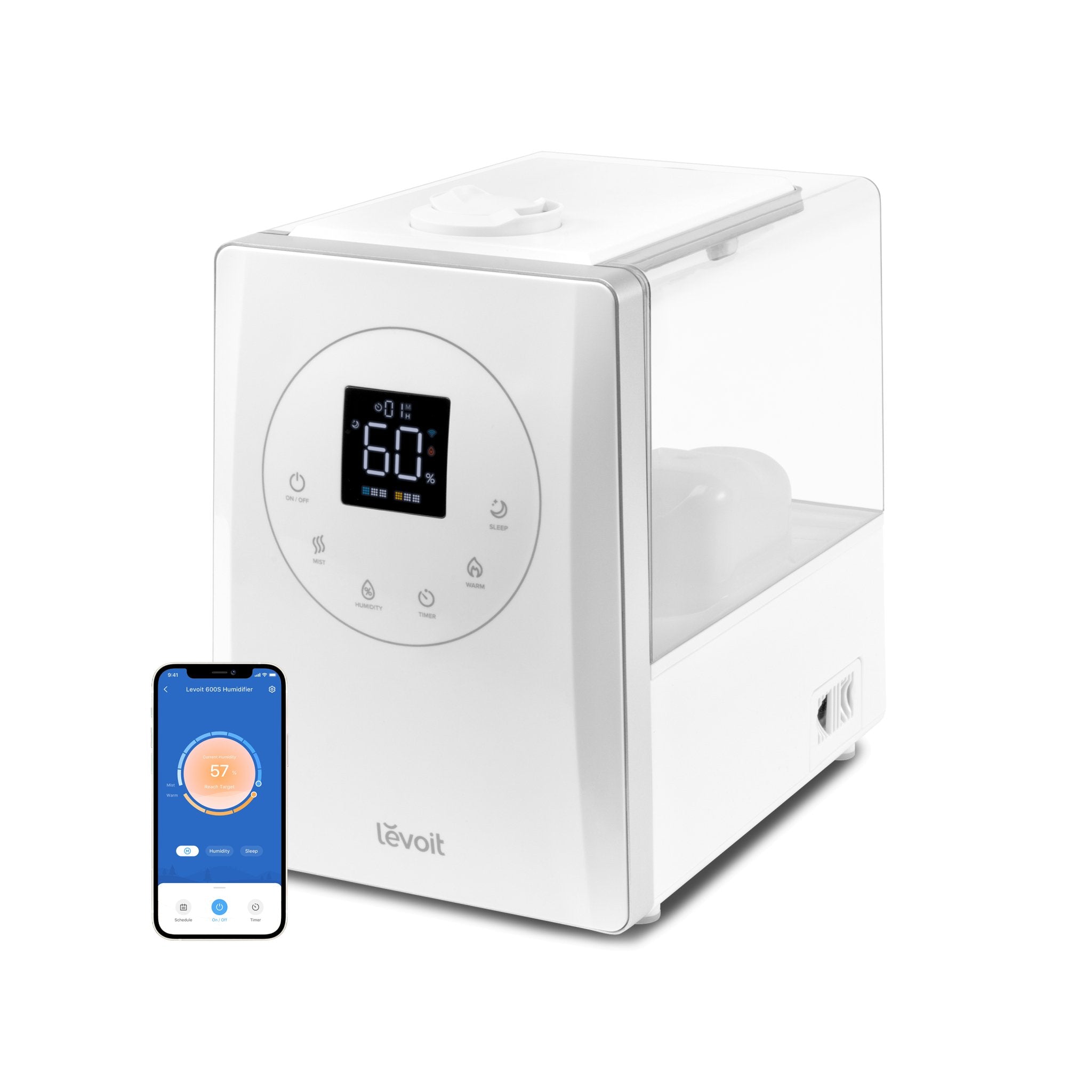 LEVOIT LV600S Smart Hybrid Ultrasonic Humidifier thumbnail 5