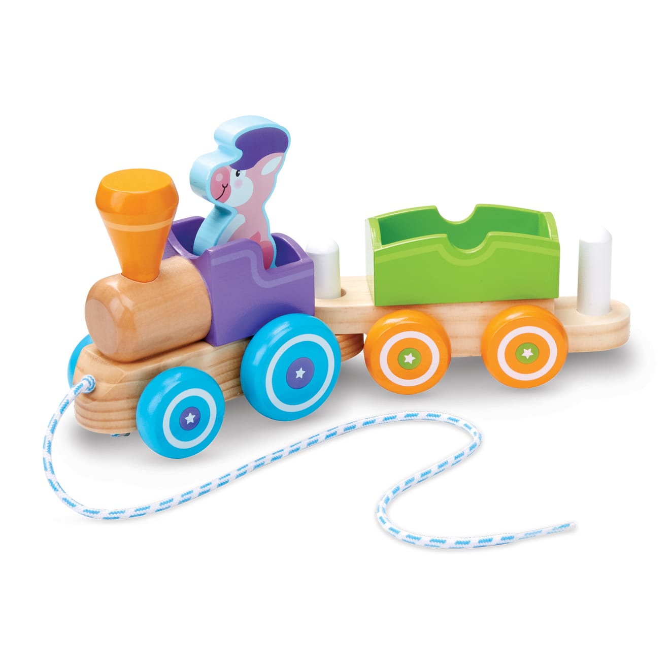 Melissa & Doug First Play Wooden Chunky Puzzle thumbnail 3