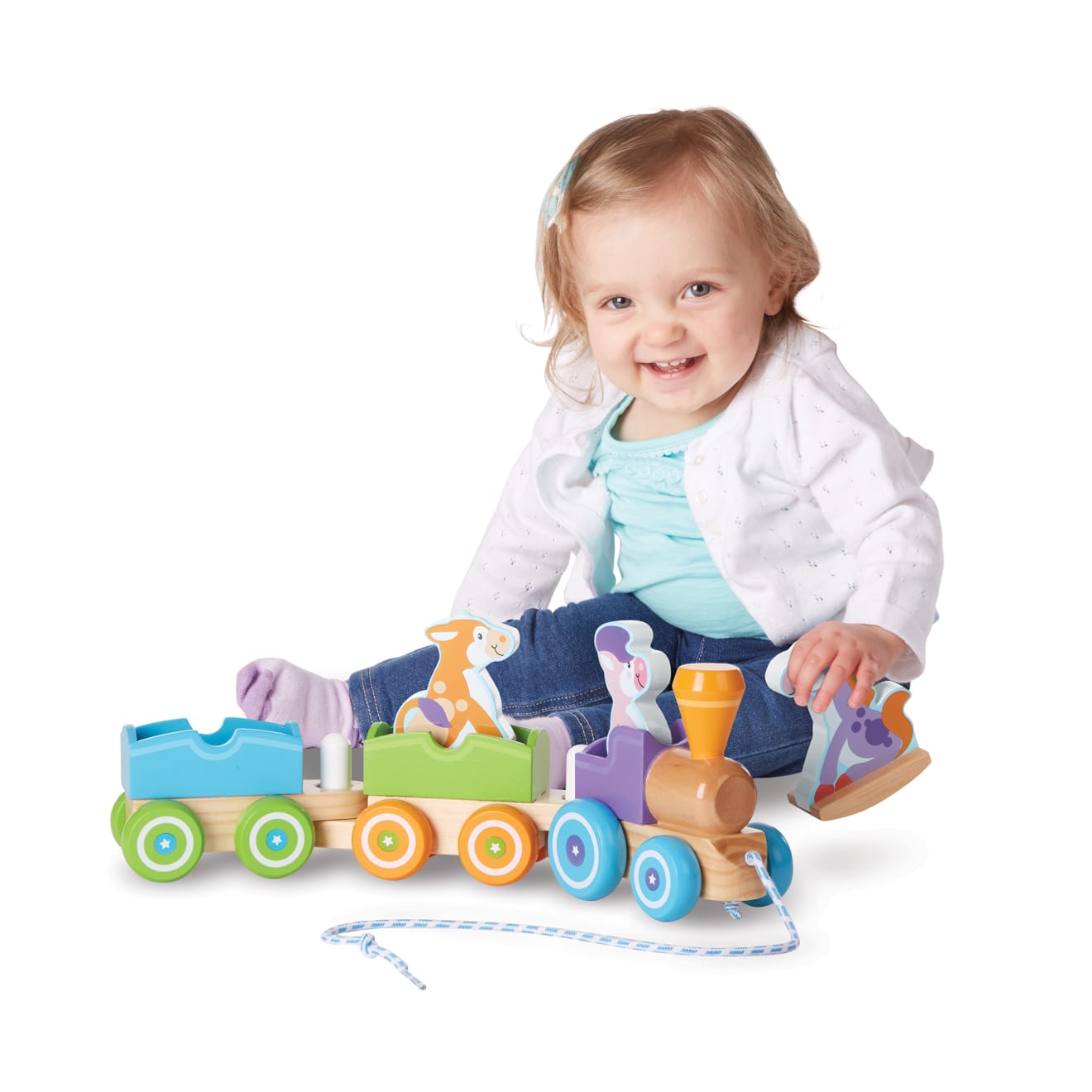 Melissa & Doug First Play Wooden Chunky Puzzle thumbnail 5