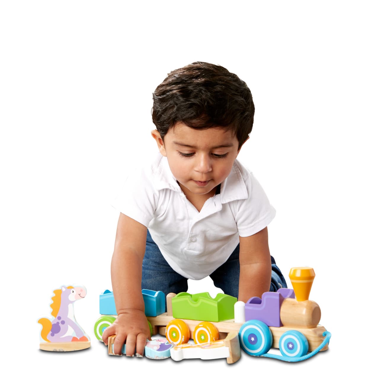 Melissa & Doug First Play Wooden Chunky Puzzle thumbnail 4