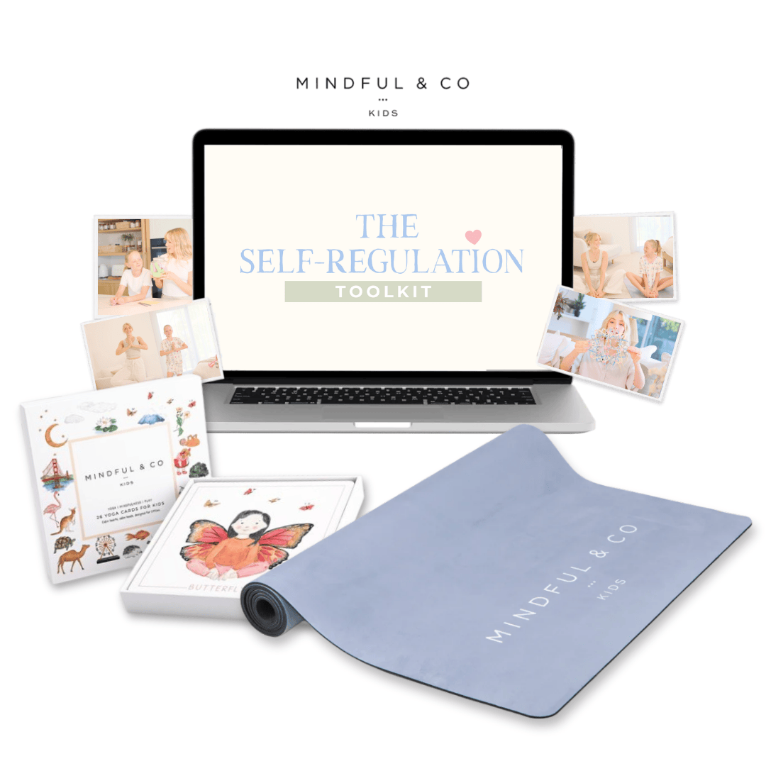 Mindful & Co Kids Beginner Yoga Bundle + Self-Regulation Toolkit