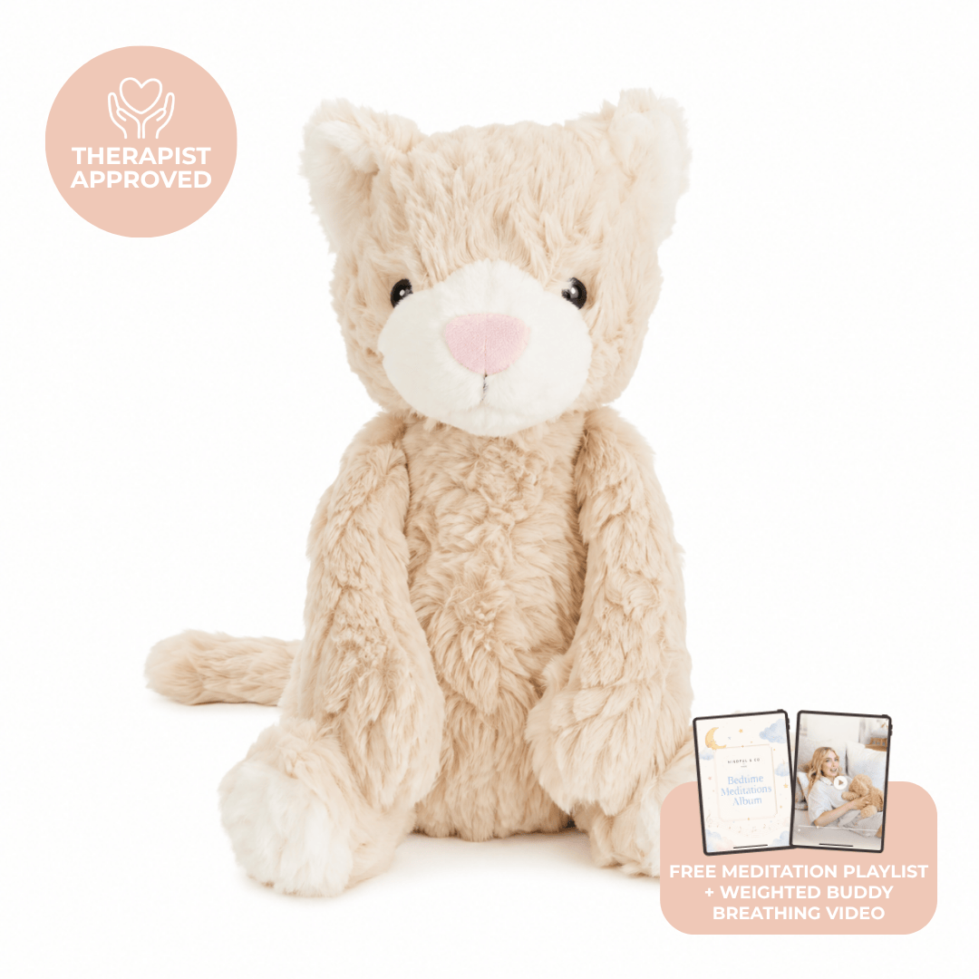 Mindful & Co Kids Pickles the Weighted Cat thumbnail 8