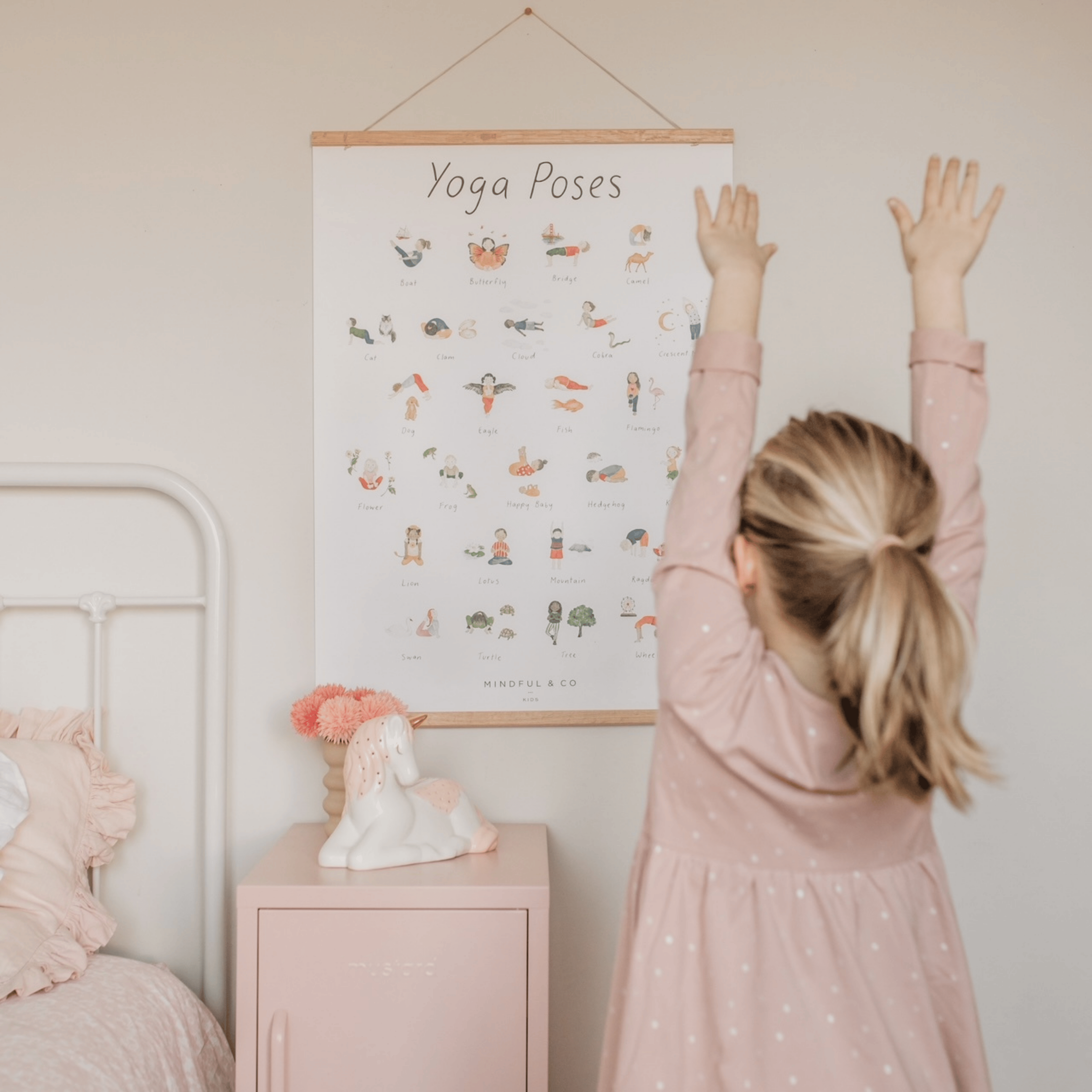 Mindful & Co Kids Yoga Poses Print thumbnail 3