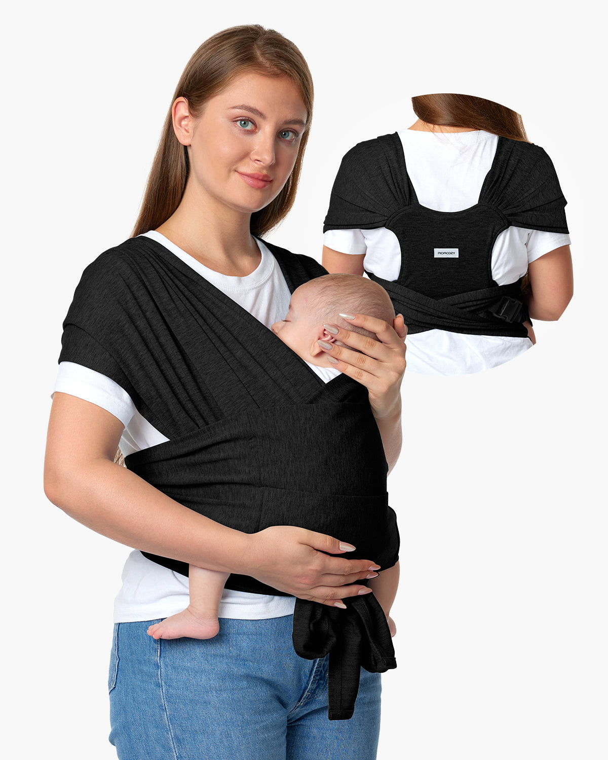 Momcozy Adjustable Buckle Baby Wrap Carrier thumbnail 8