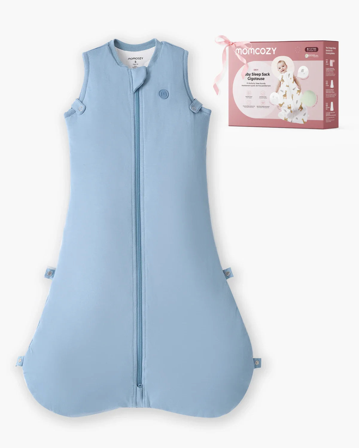 Momcozy Baby Sleep Sack 1.5 TOG thumbnail 2