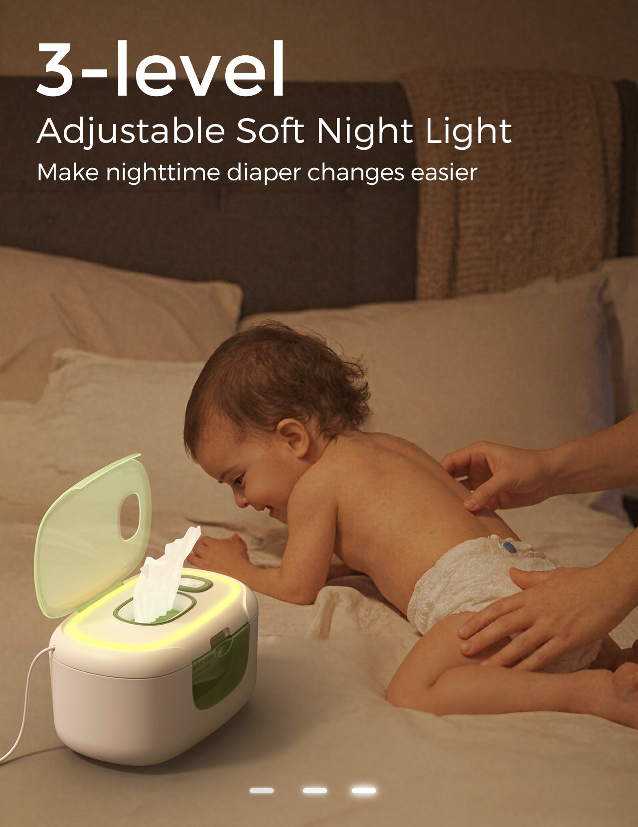 Momcozy Large Capacity Baby Wipe Warmer thumbnail 3