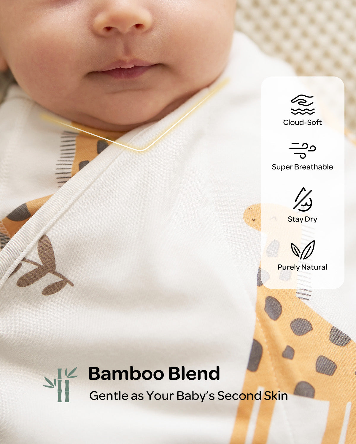 Momcozy Easy Swaddle Wrap thumbnail 4