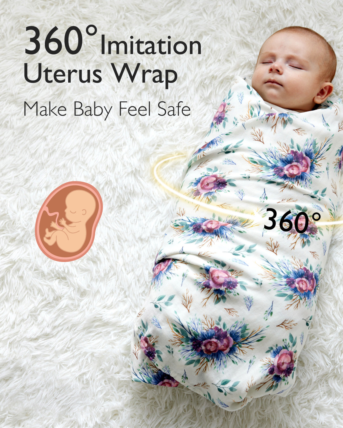 Momcozy Muslin Swaddle Blankets