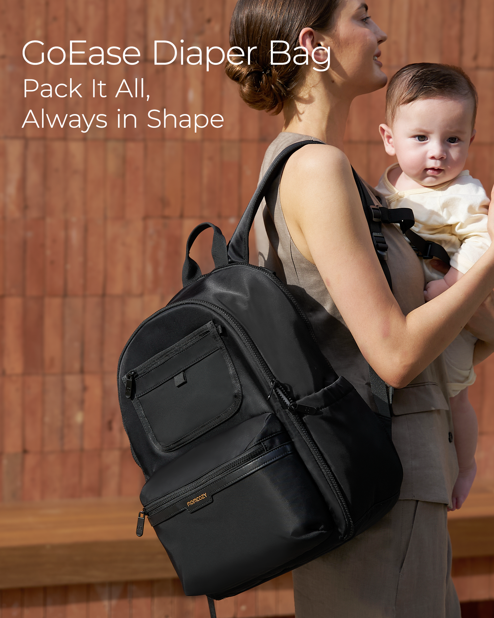 Momcozy Urban Diaper Bag Backpack thumbnail 8