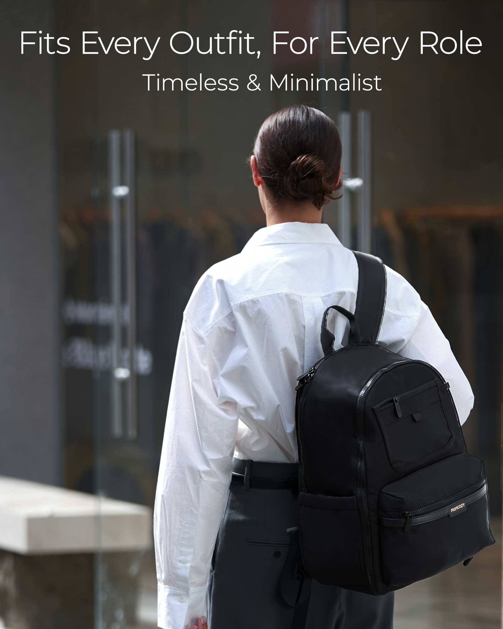 Momcozy Urban Diaper Bag Backpack thumbnail 2