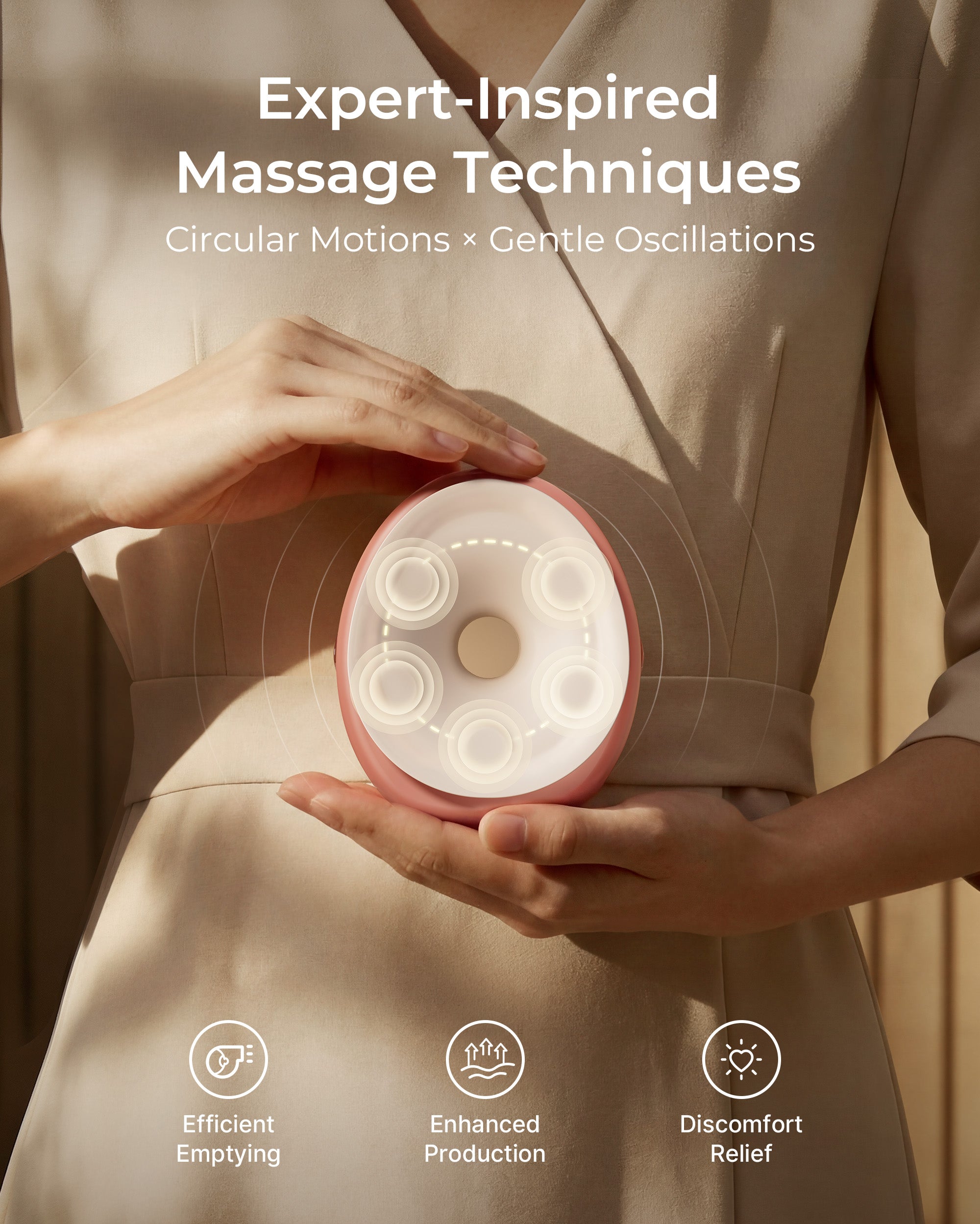 Momcozy Wellness 1 Warm-Massage Wearable Breast Pump thumbnail 7