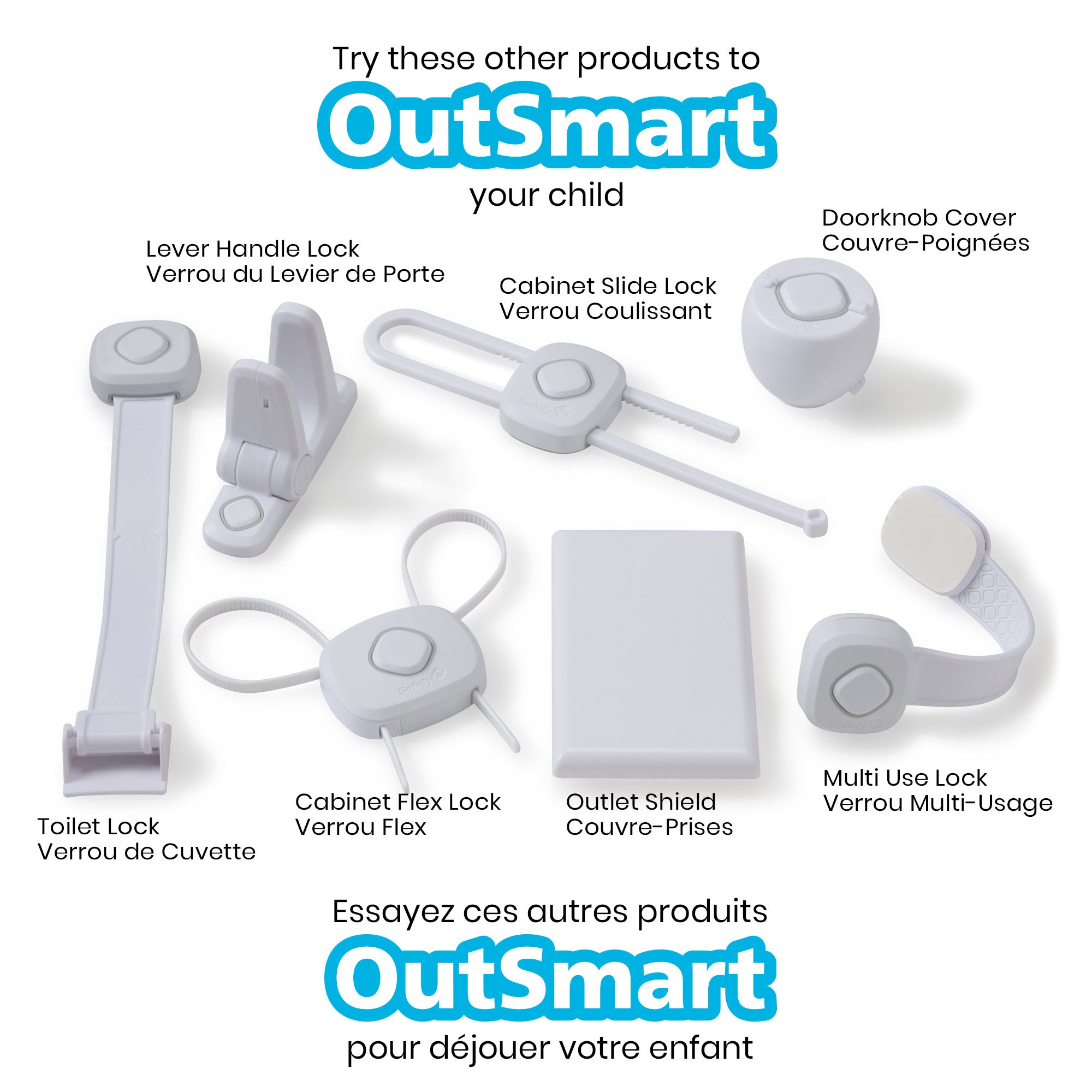 Safety 1st Outsmart Toilet Lock