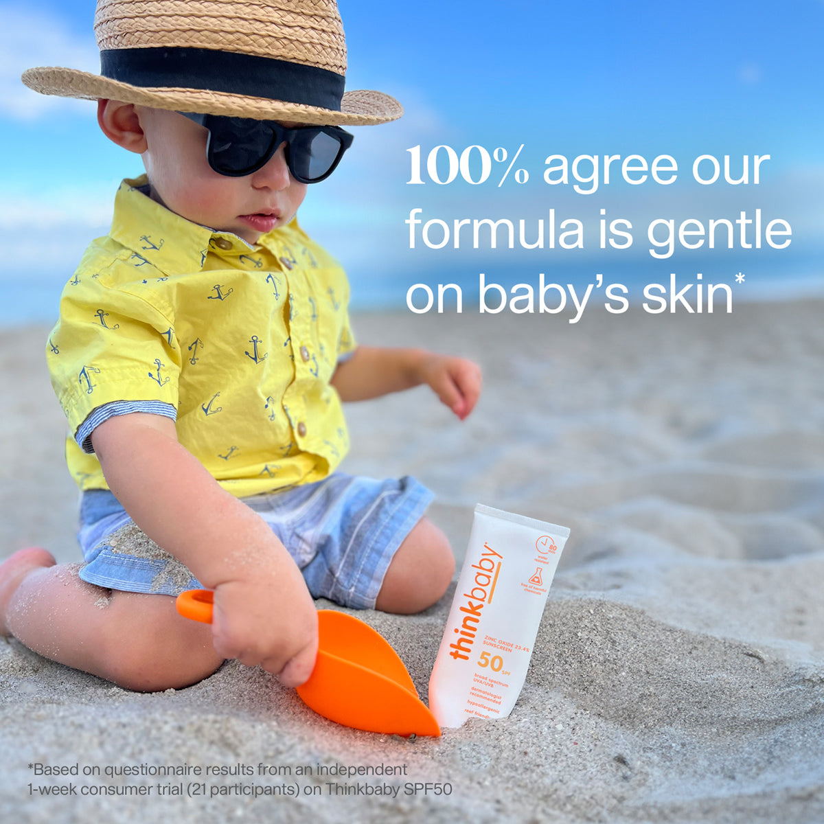 Thinkbaby Safe Sunscreen SPF 50+ (6 oz) thumbnail 5