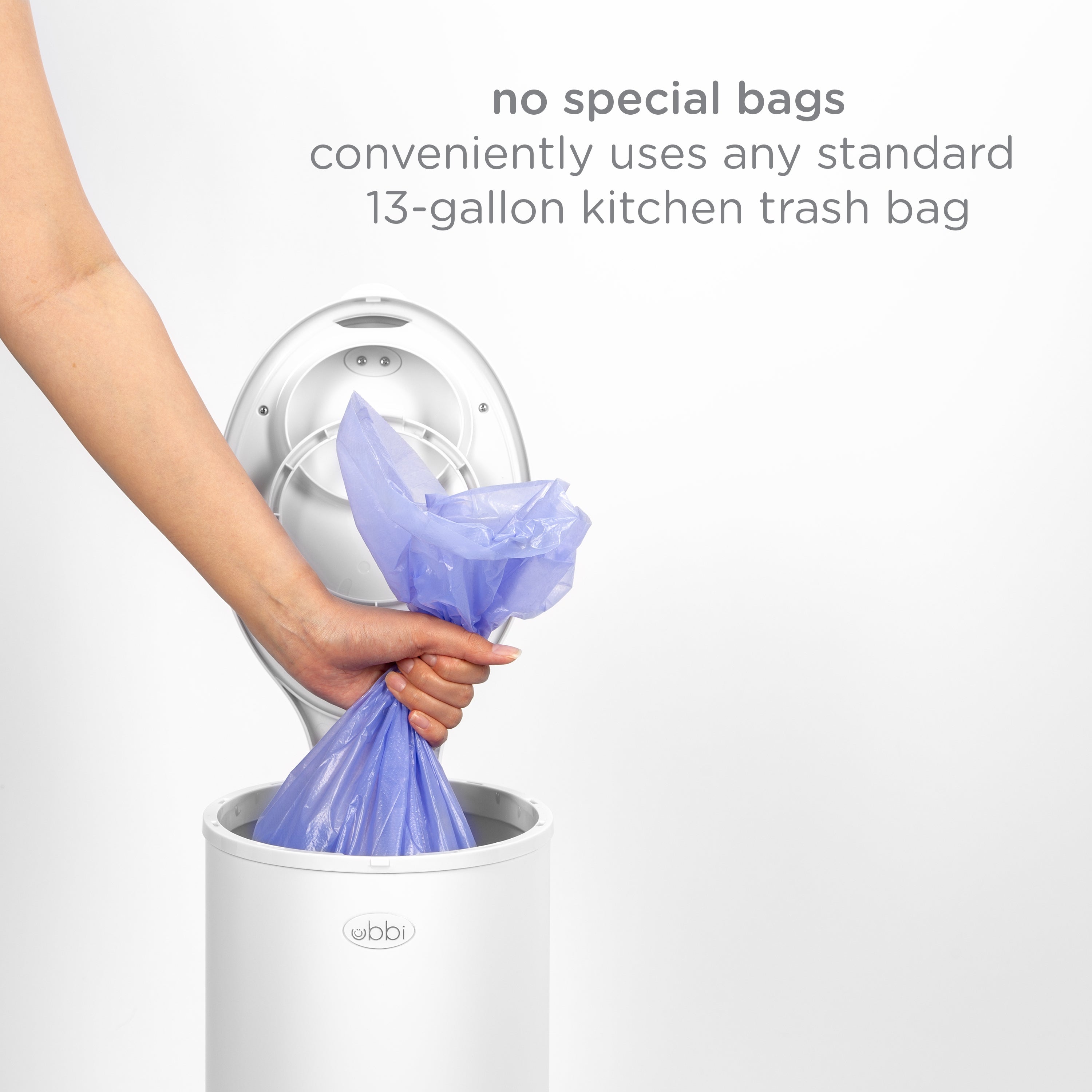 Ubbi Steel Diaper Pail thumbnail 3