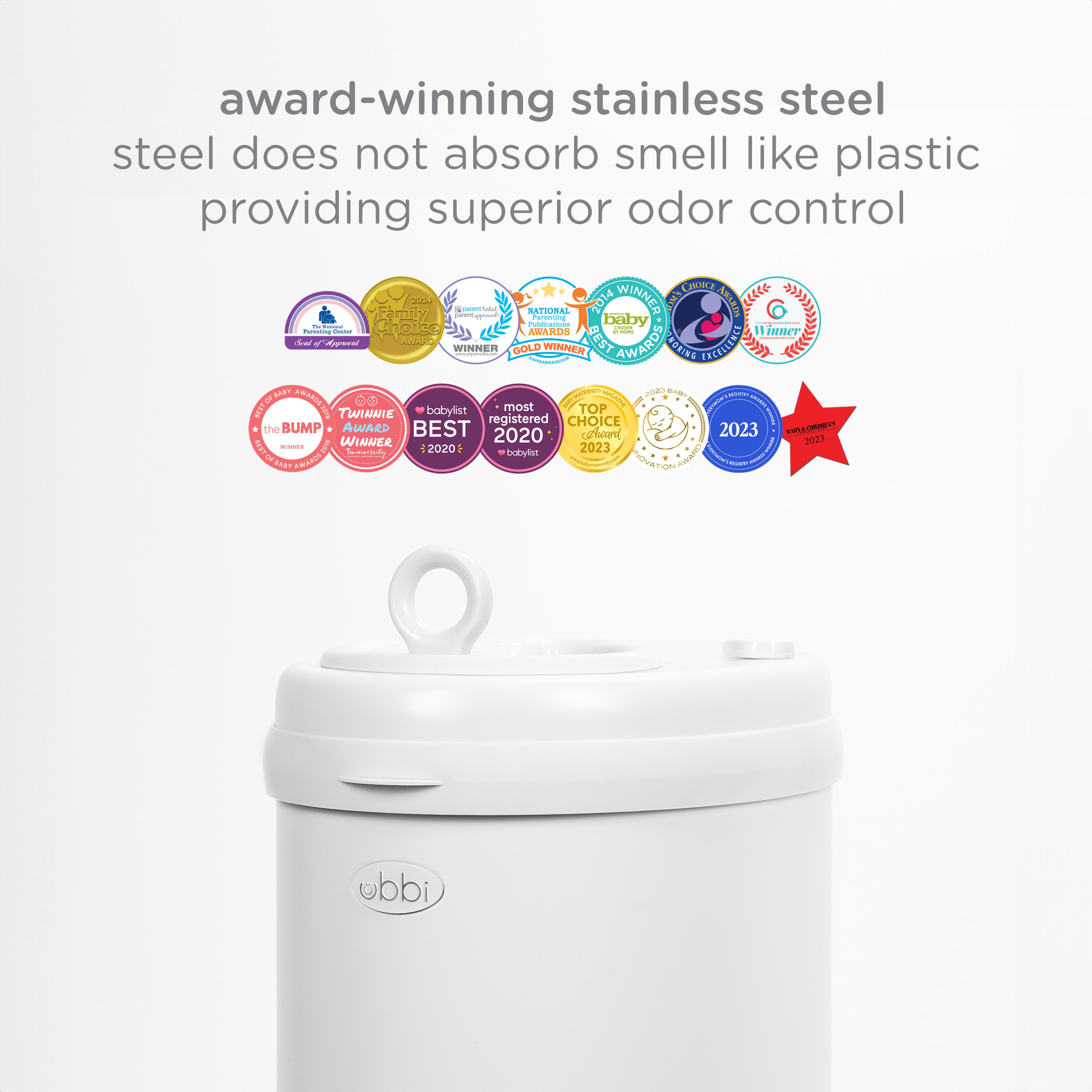 Ubbi Steel Diaper Pail thumbnail 4