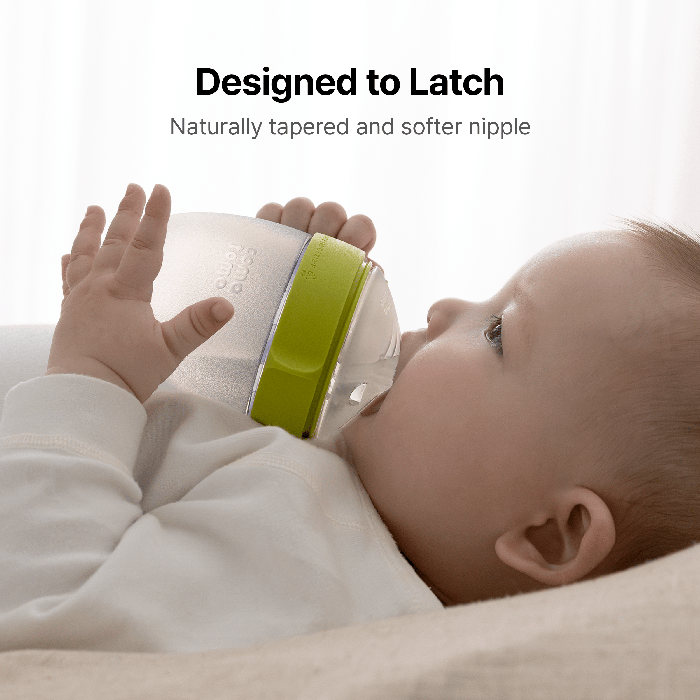 Comotomo Natural Feel silicone baby bottle thumbnail 4