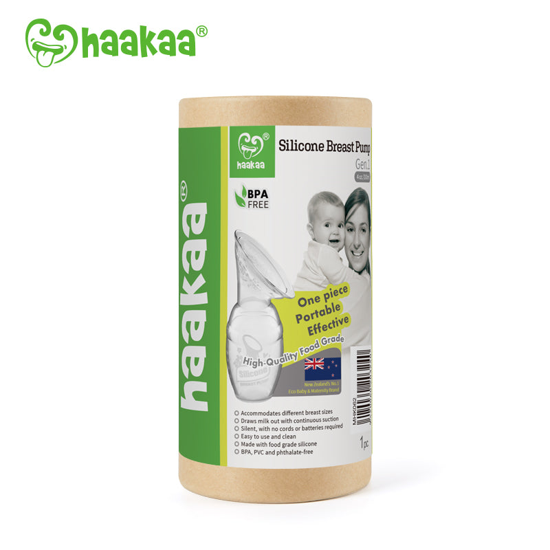 Haakaa Gen 1 silicone breast pump (original 4oz manual) thumbnail 5